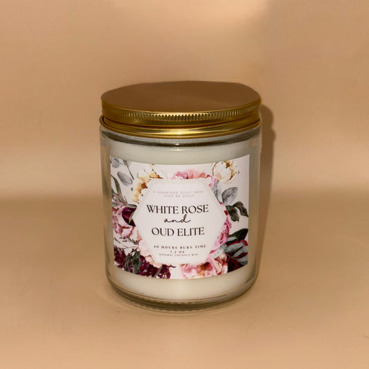 White Rose and Oud Elite Candle