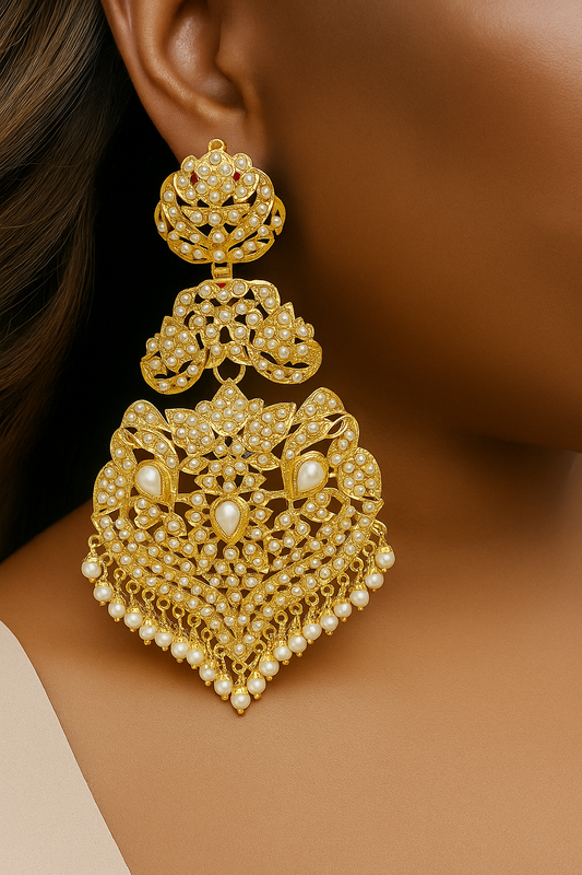 Chandbali Drop Earrings