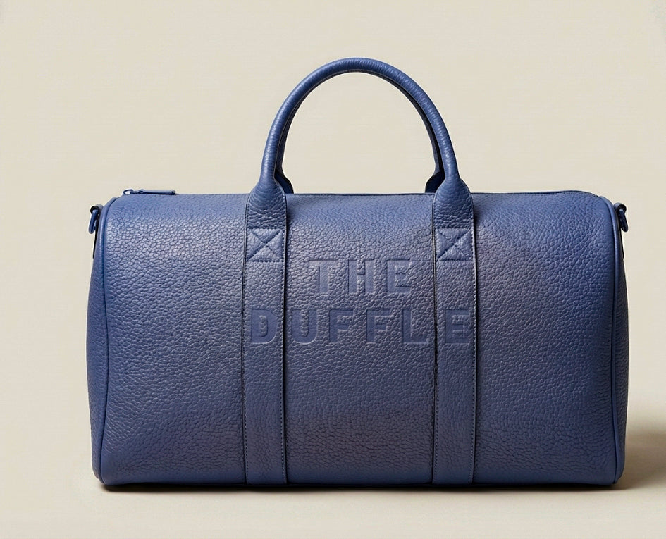 Luxe Duffle Tote - Periwinkle