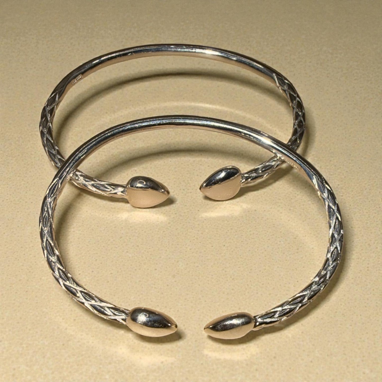 Children’s Silver Cuff Bangle Set