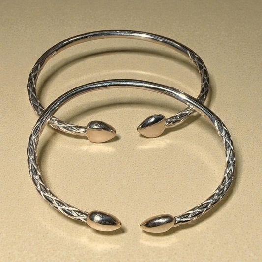Children’s Silver Cuff Bangle Set