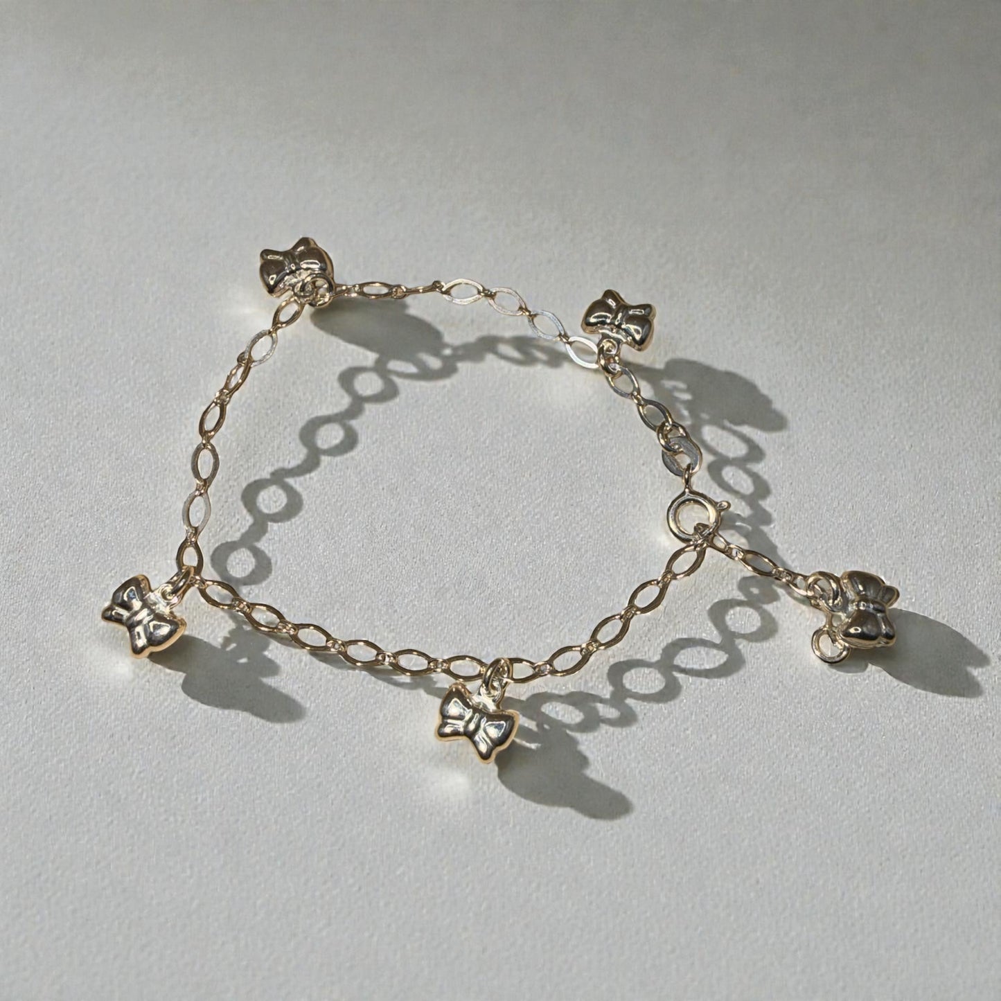 Children’s Sweet Bow Charm Bracelet