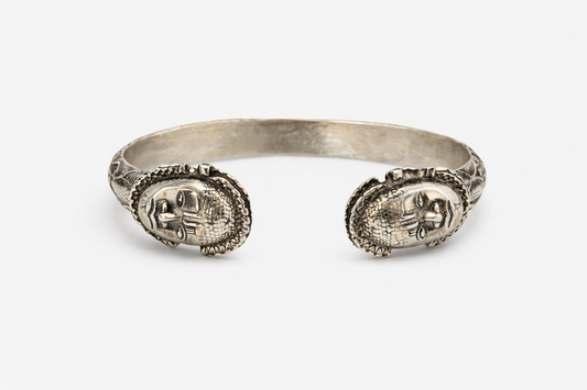 Sterling Silver Regal Cuff Bracelet