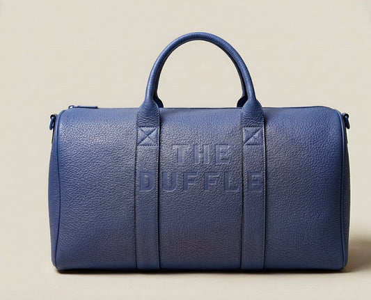 Luxe Duffle Tote - Periwinkle