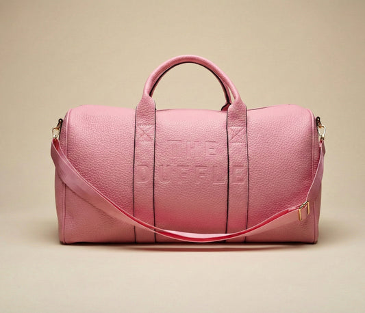 Luxe Duffle Tote - Pink
